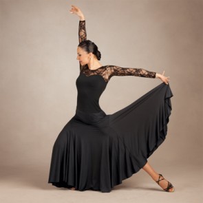 ballroom dansrok van capezio