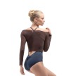 Ballet Rosa Dans Top Natasha doorschijnende top van mesh voor ballet