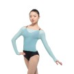 Ballet Rosa Dans Top Natasha offshoulder lichtblauw