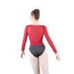 Ballet Rosa Dans Top Natasha rood dansshirt tot taille