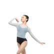 Ballet Rosa Dans Top Natasha wit shirt van mesh voor ballet