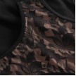 Rumpf dames Balletpak met brede Banden en Kant R3110