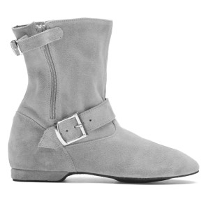 Rumpf 8835 West Coast Swing danslaarzen grijs met suede zool
