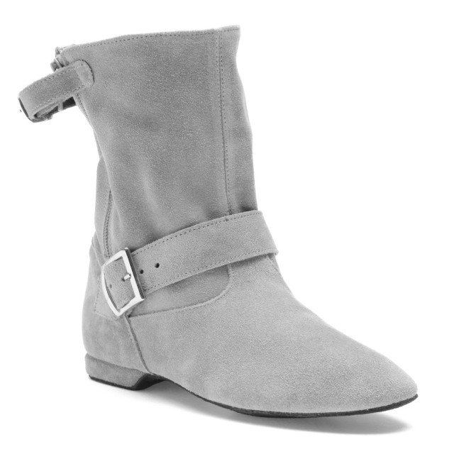Rumpf Dames West Coast Swing Danslaarzen Grijs 8835
