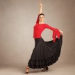 rok voor flamenco van capezio