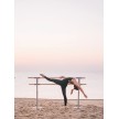 Dinamica Ballet Height-adjustable portable double ballet barre Giselle 1,5 meter met wielen