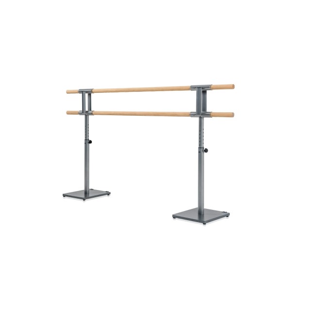 Dinamica Ballet Height-adjustable portable double ballet barre Giselle 3 meter Zonder wielen