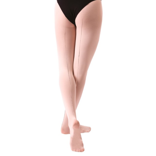 Silky Dance High Performance Footed Balletpanty met Naad