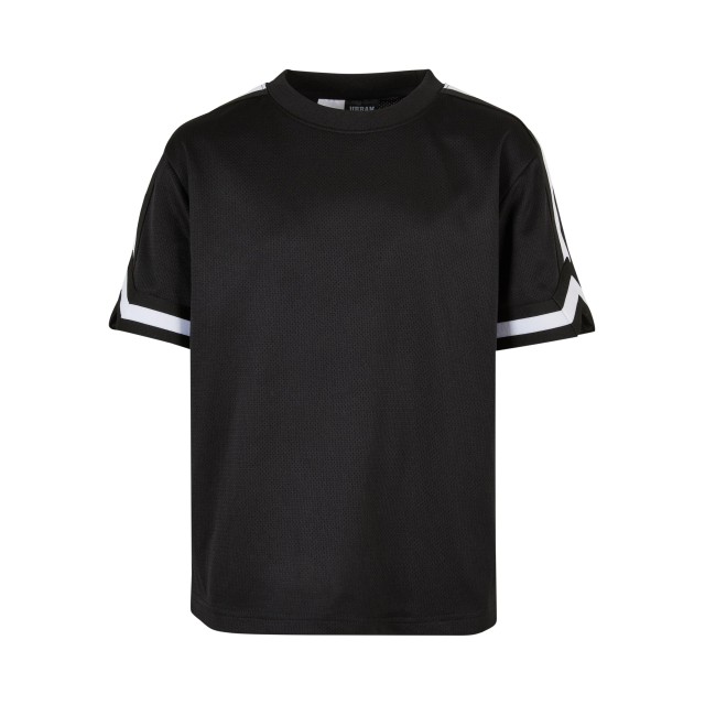 Urban Classics Jongens Oversized Stripes Mesh T-shirt