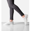 Suny 160 Witte Dames Danssneakers met Splitzool voor binnen en buiten