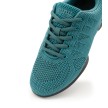 Suny Anna Kern 175 Petrol Dames Danssneakers met Splitzool en met veters