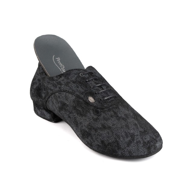 Portdance PD PEDRO Black Numb Nubuck heren Dansschoenen