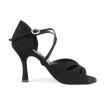 Portdance PD817 Zwart Nubuck dames Dansshoenen