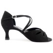 Portdance PD817 Zwart Nubuck dames Dansshoenen