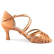 Portdance PD818 Brons Satijn dames Dansschoenen