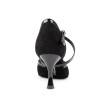 Portdance PD500 PREMIUM Dames Dansschoenen Zwart Nubuck Lakleer
