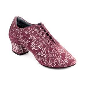 Portdance PD706 Dames Trainingsschoen Bordeaux Fantasy
