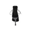 Portdance PD819 Black Nubuck dames dansschoenen