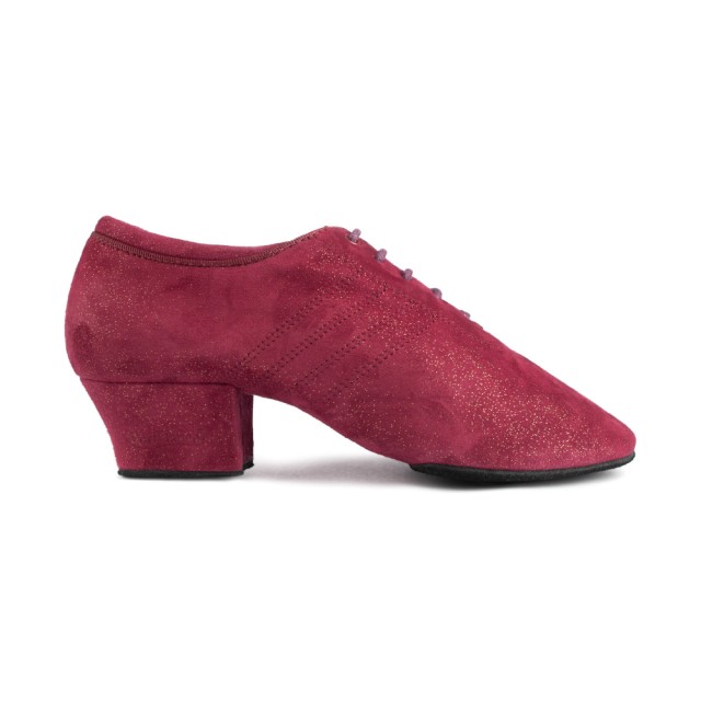 Portdance PD008 Dansschoenen van zwarte suede