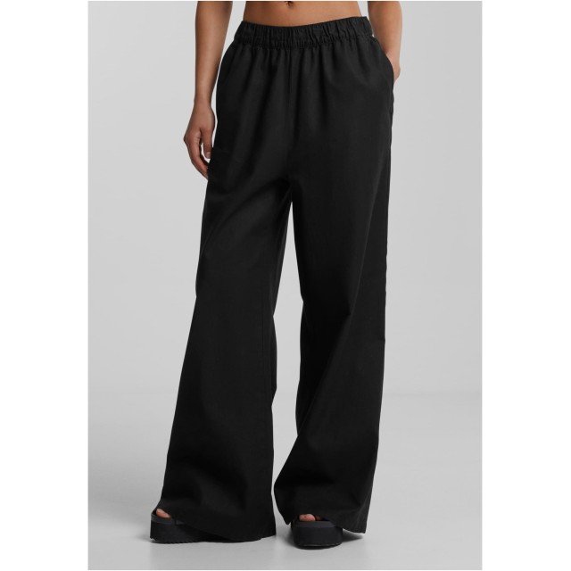 Urban Classics Ladies Linen Mixed Wide Pants TB6850