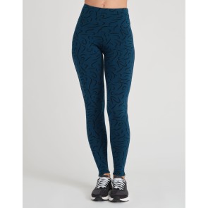 Temps Danse dames Legging met Hoge Taille Atma Print