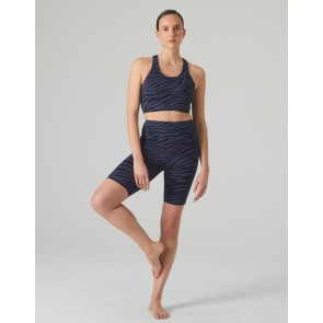 Temps Danse Dames Korte legging attila print met hoge tailleband en corrigerend effect