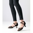 Latin Dansschoenen open teen en kruis bandjes