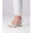 Werner Kern Mona Wit Satijn dames comfortabele Bruidsschoenen