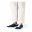 Casual Blauwe heren danssneakers Suny 7405 met veters voor latin en salsa