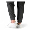 Suny Anna Kern 7425 Witte Nappa Leer Sneakers met een doorlopende zool en 3 draaipunten