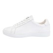 Suny Anna Kern 7425 Witte Nappa Leer Sneakers met volledige zool
