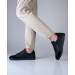Suny Anna Kern 7430 Zwarte Nappa Leer Sneakers met volledige zool met een perfecte pasvorm