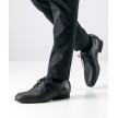 Werner-Kern-Brescia-Extra-Brede-zwart-nappa-Leer-Heren-dansschoenen met 2cm hak