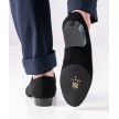 Werner Kern 28070 Pistoia zwarte Suede heren Dansschoenen met een suede zool