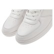 Diamant Witte Danssneakers van echte leer met ademend en goed ventilerend