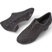 Diamant 189-234-155 Dames Trainings Glitter Splitzool Dansschoenen met lage hak
