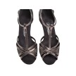 Diamant Dames Latin dansschoenen 205-077-656 met een open neus
