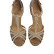 Diamant Dames Latin dansschoenen 205-077-634 met een open neus