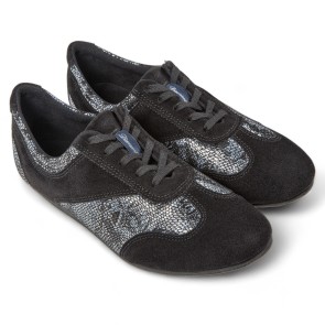 Diamant 183-435-643-V oefen dansschoenen dames met veters