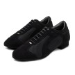 Portdance PD VICTOR DA SILVA Zwart Nubuck Mesh heren Dansschoenen met een handige instap