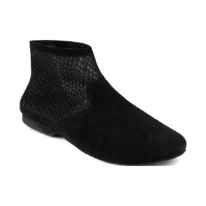 Portdance PD SWING 001 Zwart Nubuck dames Jazzschoenen met een basic uitstraling