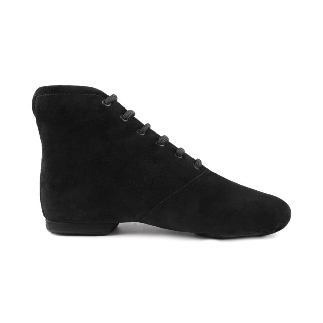 Portdance PD J004 Zwart Nubuck Damessneaker