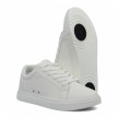 witte danssneakers met draaipunten