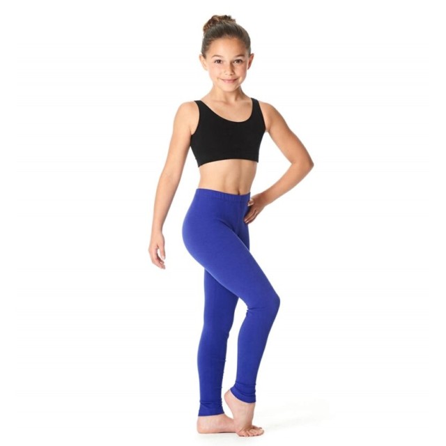 LUB233C Meisjes Brushed Cotton Enkel Dans Legging Layla