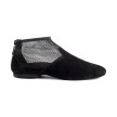Portdance PD SWING 002 Zwart Nubuck dames Jazzschoenen