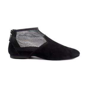 Portdance PD SWING 002 Zwart Nubuck dames Jazzschoenen