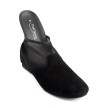 Portdance PD SWING 002 Zwart Nubuck dames Jazzschoenen met een comfortabele zool