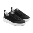 Portdance Groovies Oporto Zwarte leer Mesh Danssneakers met een vetersluiting