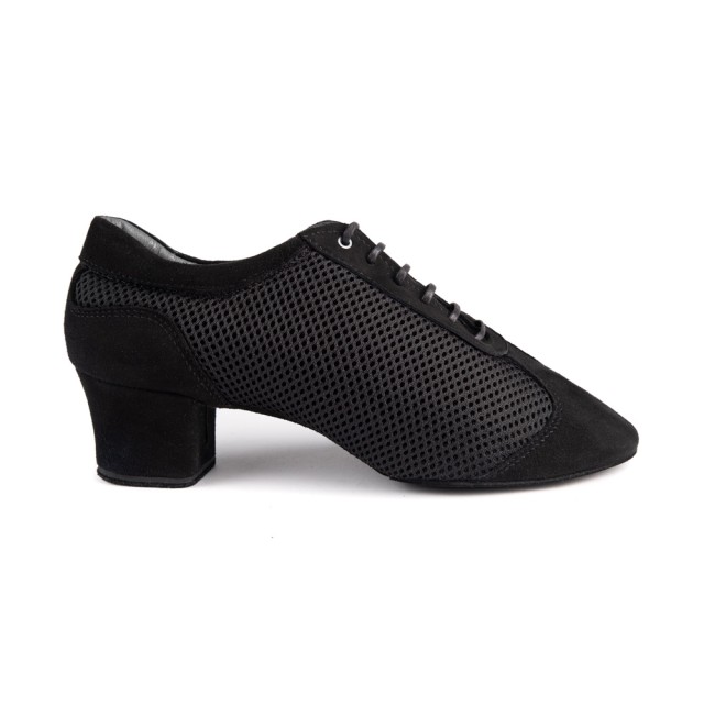 Portdance PD Pluma Zwart Mesh Nubuck Dansschoenen