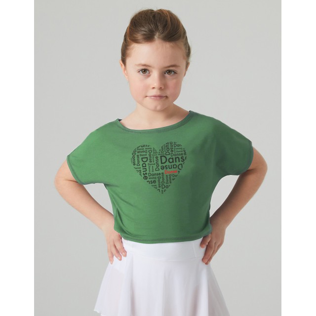 Temps Danse AGILE JR COEUR meisjes crop top